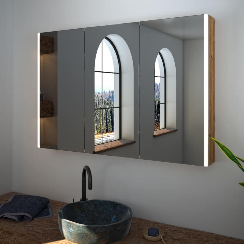 Spiegelschrank nach Maß Credo Badspiegel | LED mit Sides Shop